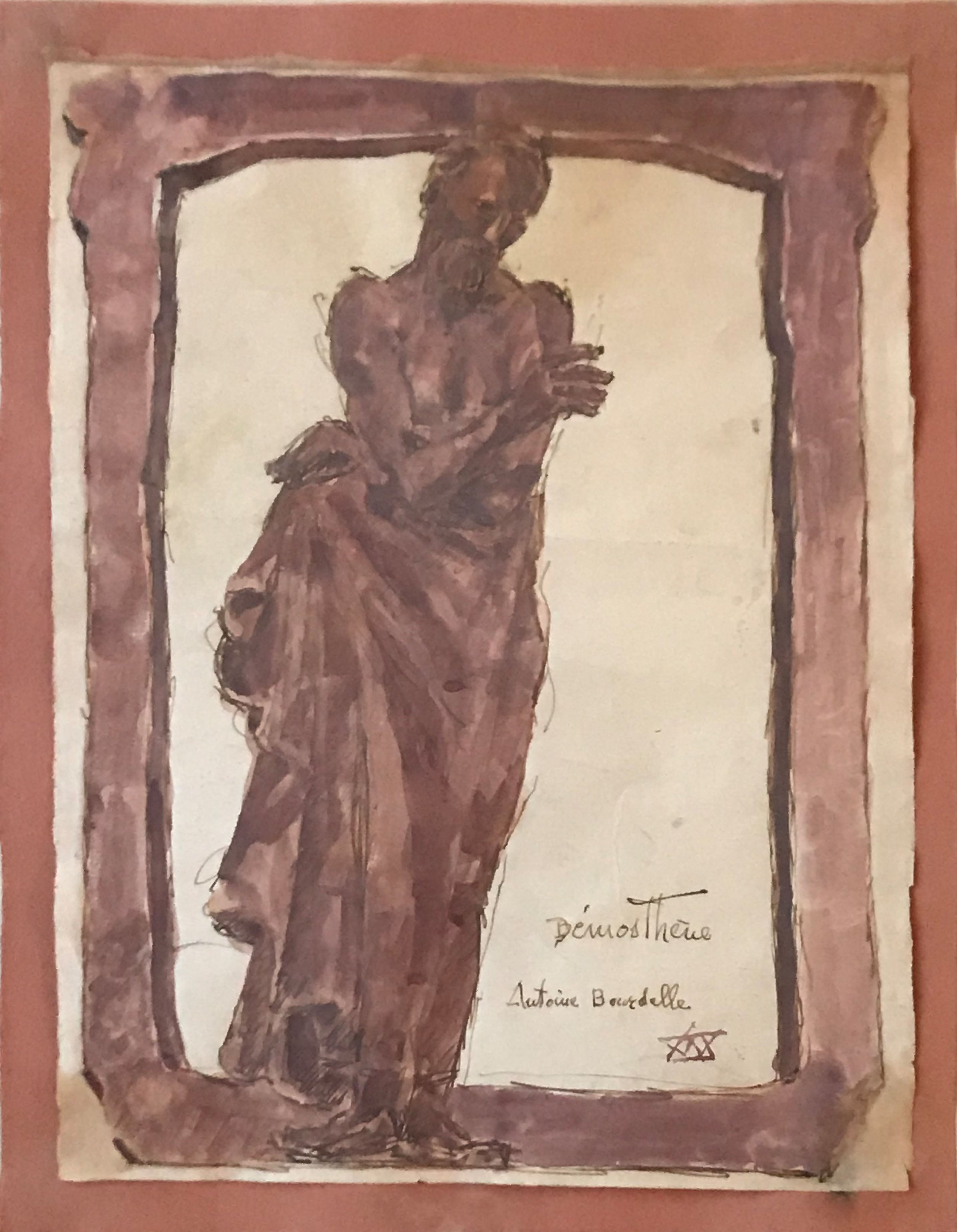 Emile-Antoine Bourdelle - Demosthene