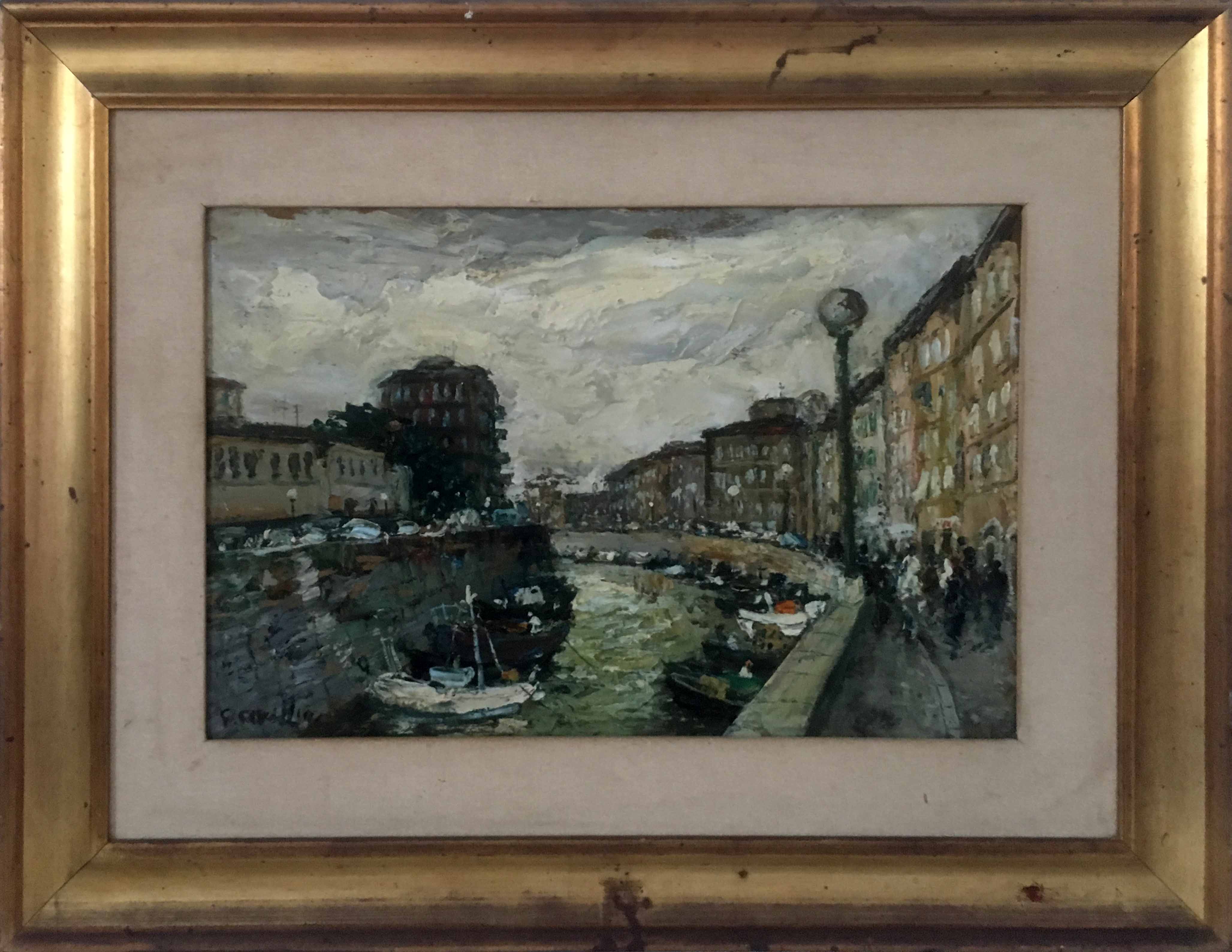 Giuseppe Cavallini -  I fossi di Livorno