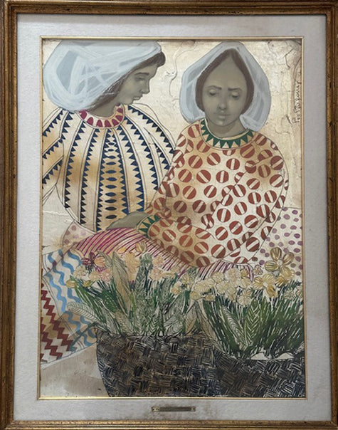 Paolo Emilio Bergamaschi -  Senza titolo (Figure)