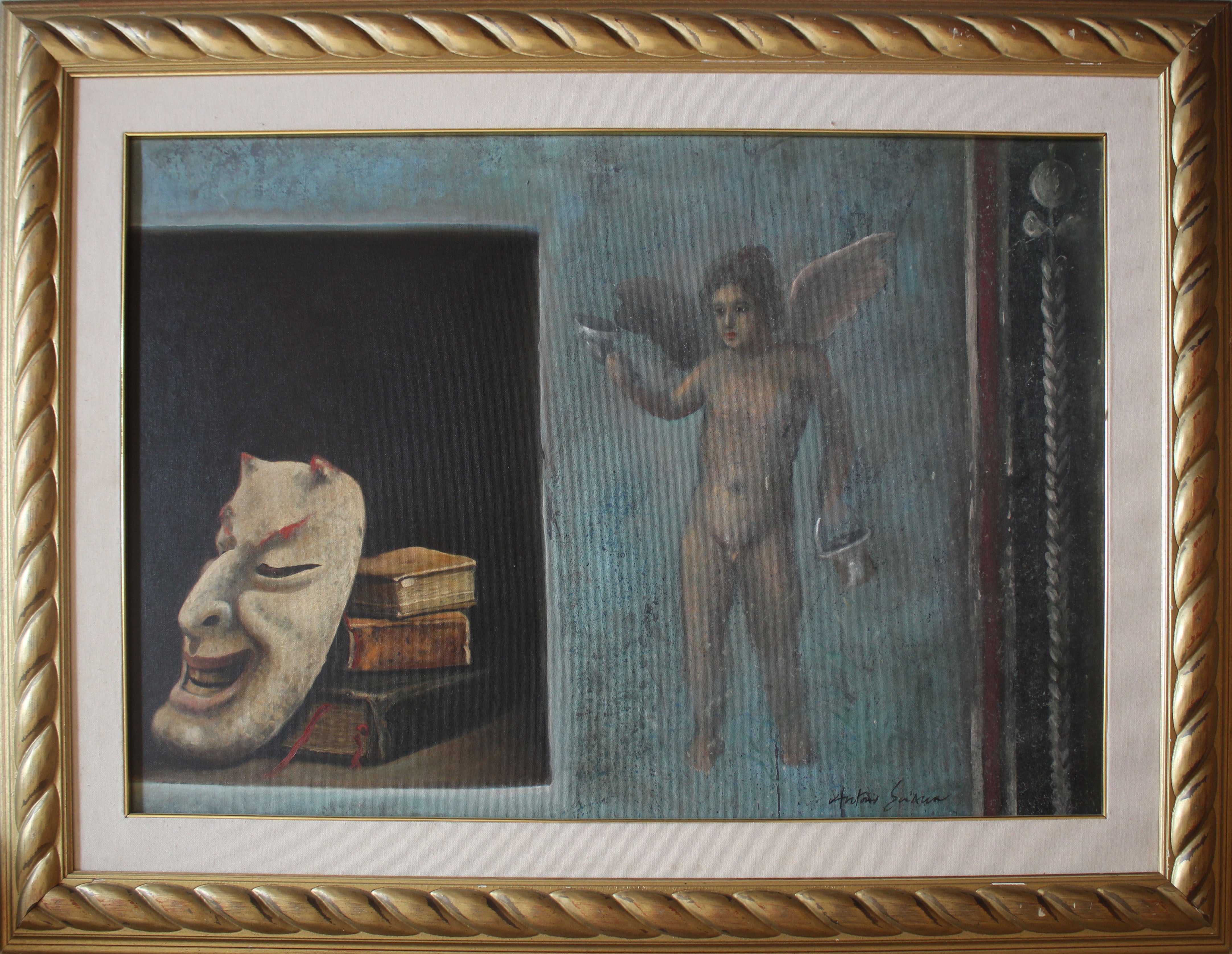 Antonio Sciacca - Masks and Books