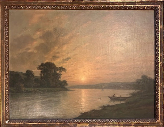 Brugherol - Sunset on the River