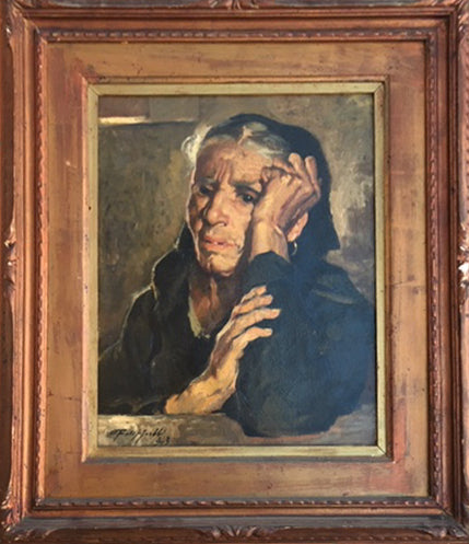 Cafiero Filippelli - Vecchia contadina toscana