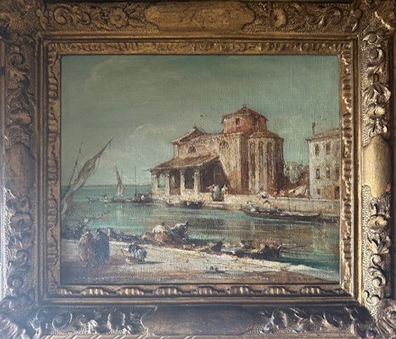 E. Zeno (Eugenio Bonivento)- Veduta di Venezia