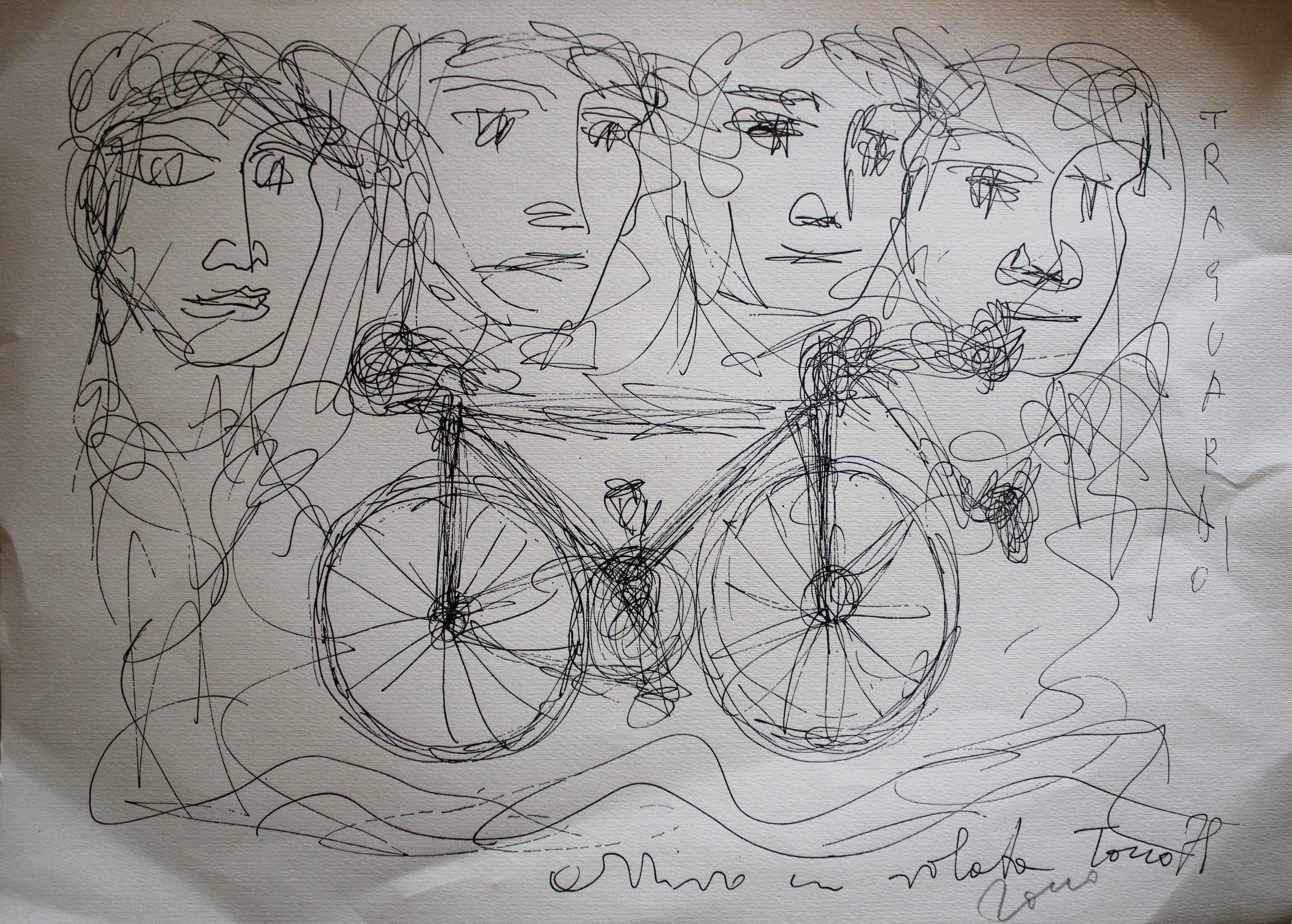 Tono Zancanaro - Arrivo in volata