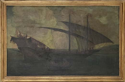 Senza titolo di Pietro Ciafferi, olio su tela