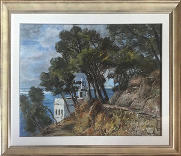 Michele Cascella - Il faro di Portofino