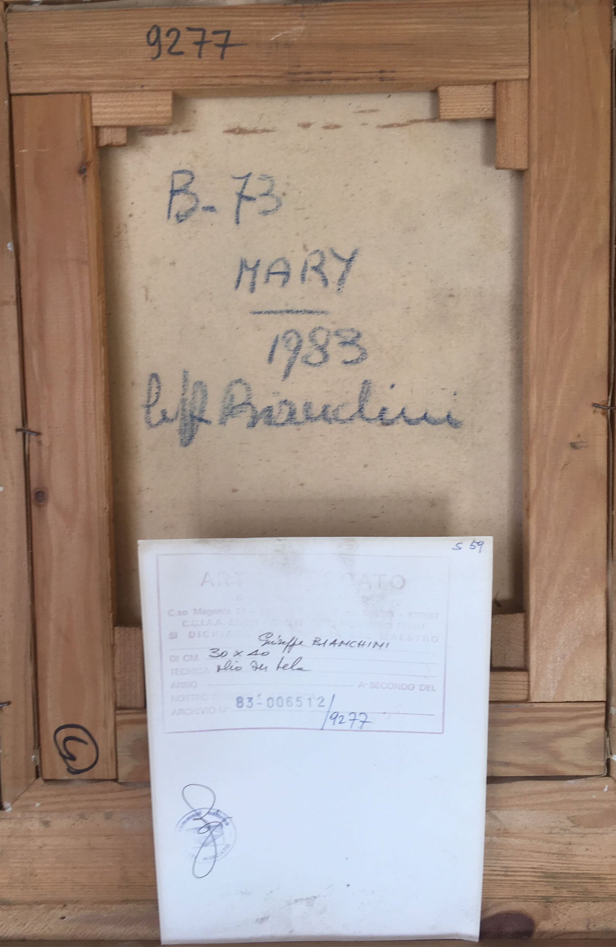 Giuseppe Bianchini - Mary