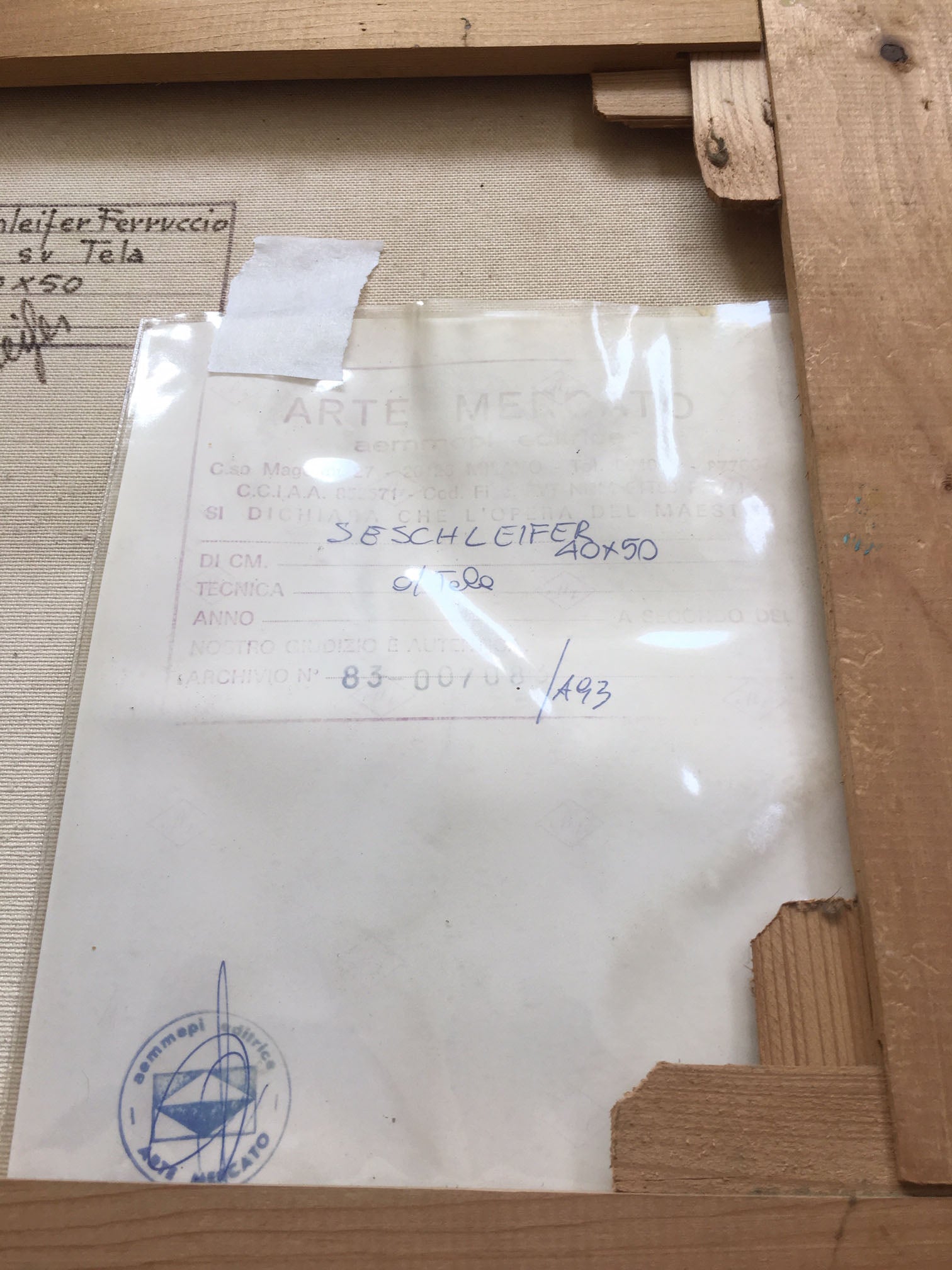 F. Seschleifer - Senza titolo