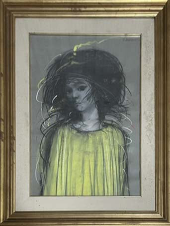 Senza titolo di Riccardo Benvenuti, Olio su tela, 70 × 50 cm