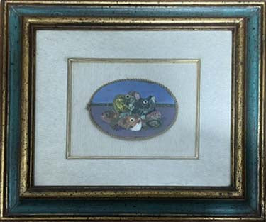 Senza titolo di Antonio Possenti, Olio su tavola, 15 × 10 cm