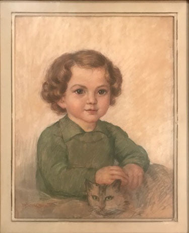 Paola Serra Zanetti - Portrait of a Child