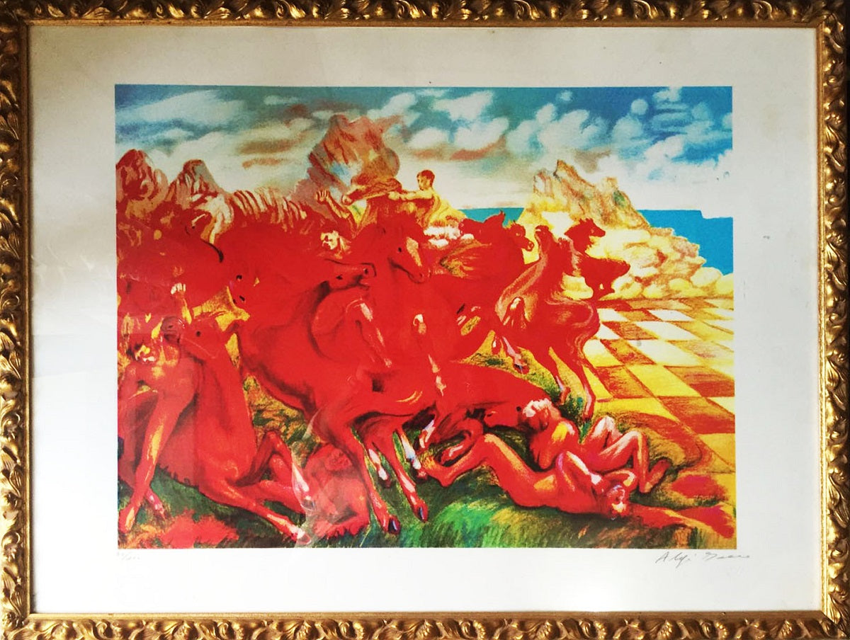 Aligi Sassu - The Horses