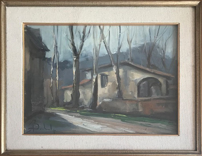 Aurelio Barbalonga - Inverno nella fattoria