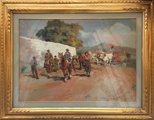 Carlo Domenici - Scena maremmana