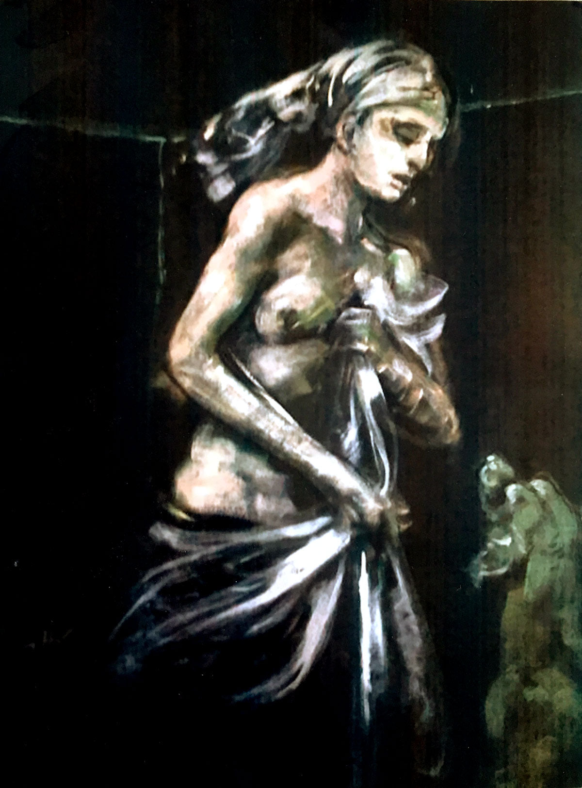 Alberto Sughi - Figura femminile