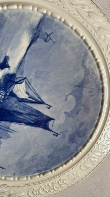 Piatto in ceramica proveniente dalla corte dell'imperatore Francesco Giuseppe d'Austria