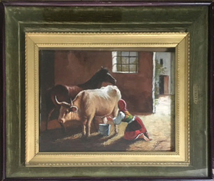 Giovanni Strino - Interno con animali