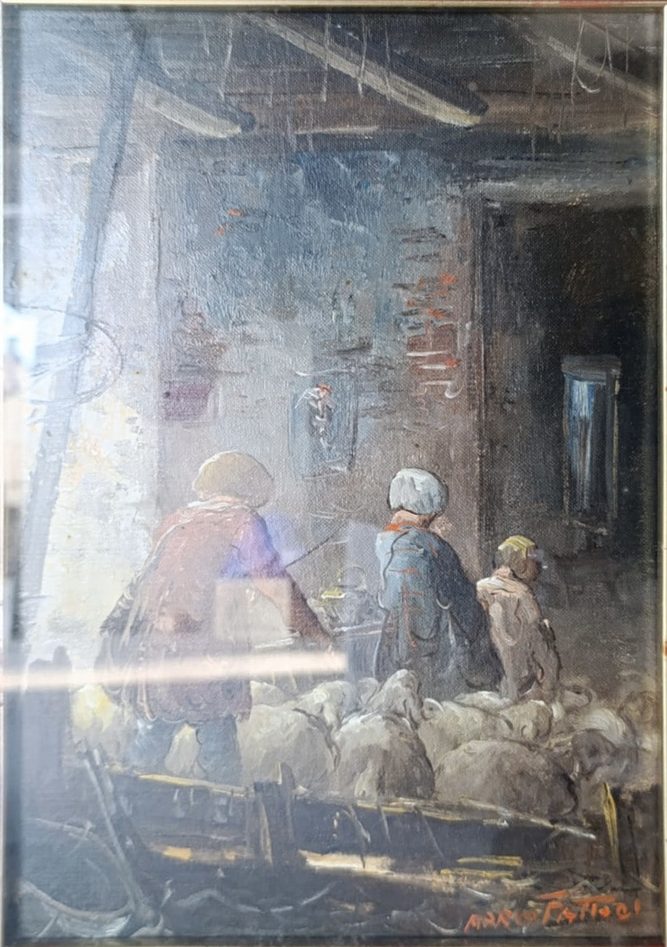 Mario Fattori - Vida en la Toscana