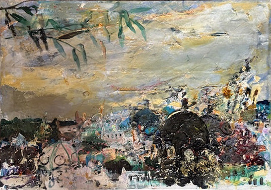 Sandro Trotti - Paesaggio di Roma