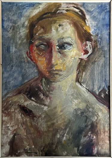 Rubens Capaldo - Senza titolo (Ritratto femminile)