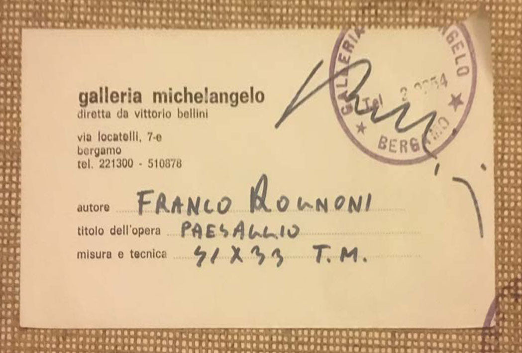 Franco Rognoni - Paisaje
