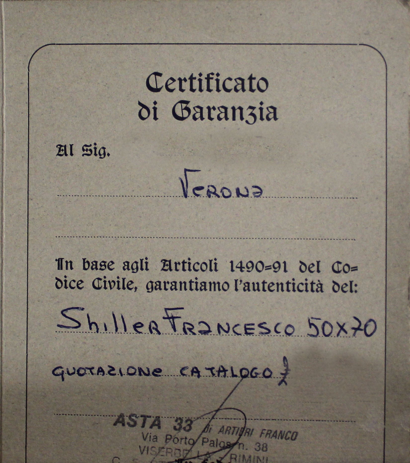 Francesco Schiller - Senza titolo