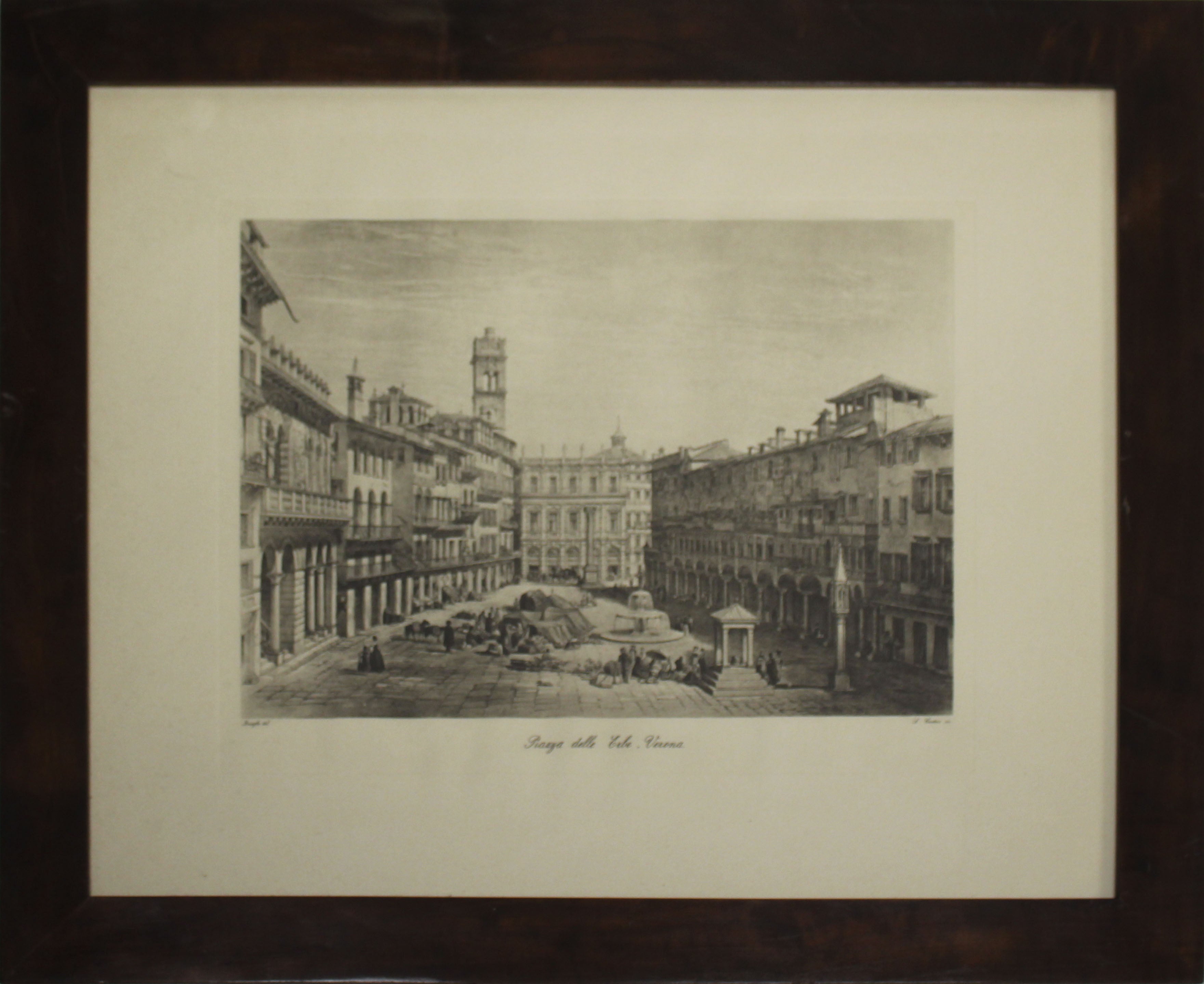 Luciano Cristini - Piazza delle erbe Verona