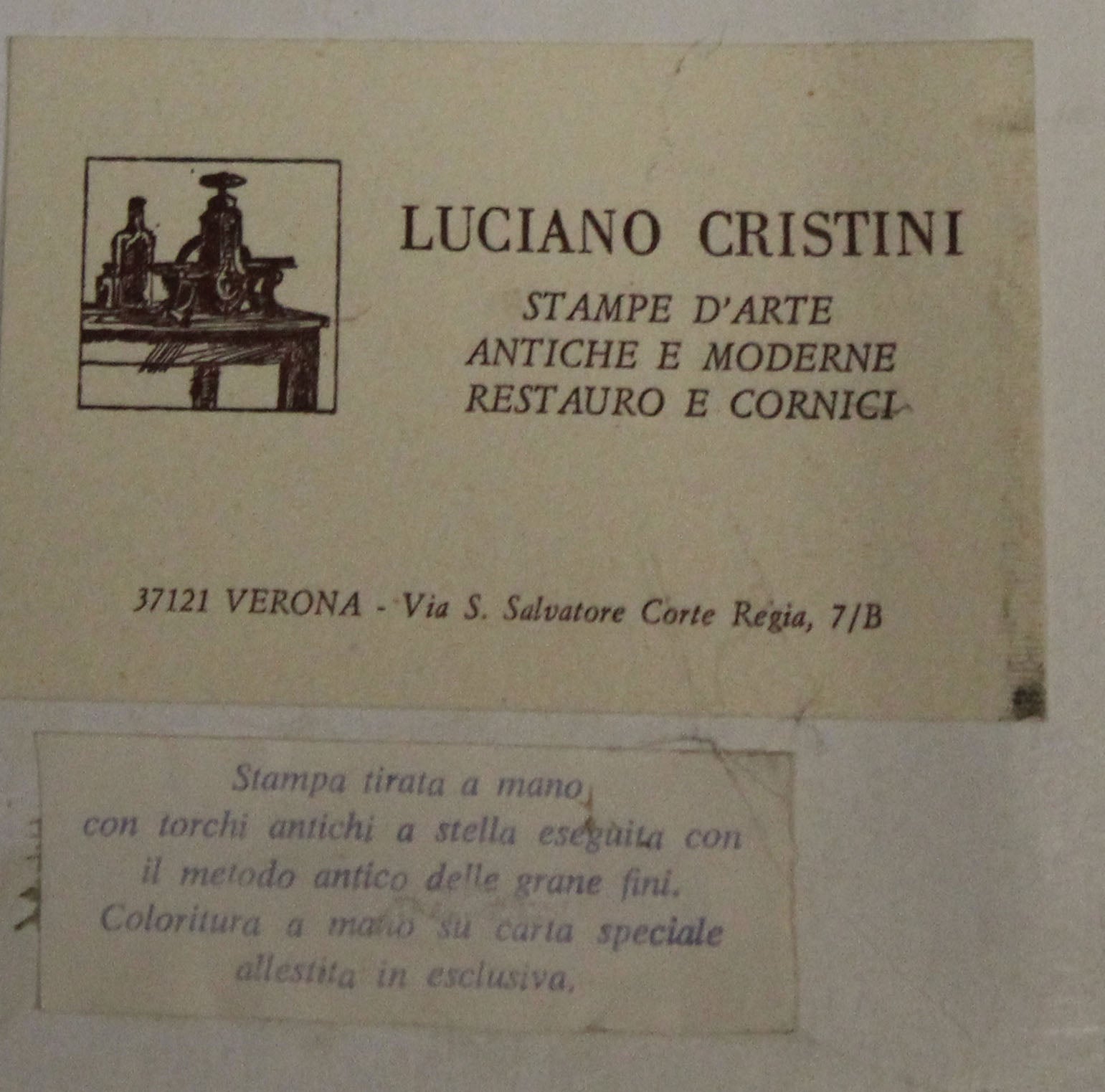 Luciano Cristini - Piazza delle erbe Verona