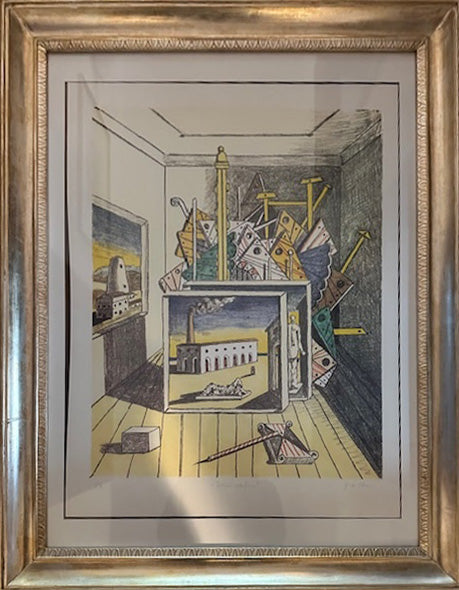 Giorgio de Chirico - Interior metafísico