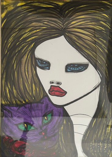 Novella Parigini - Woman with a Cat