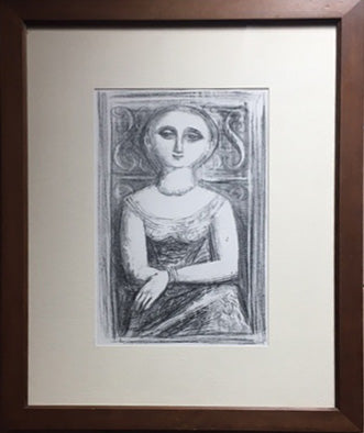 Massimo Campigli - Senza Titolo (Figure)