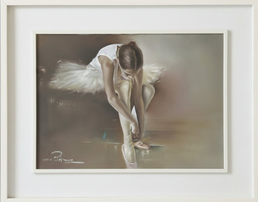 Ballerina - Olio su tela - Antonio Peirano