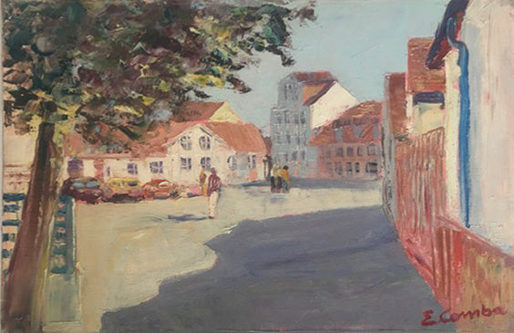 Emilio Comba - Small Square in Odense