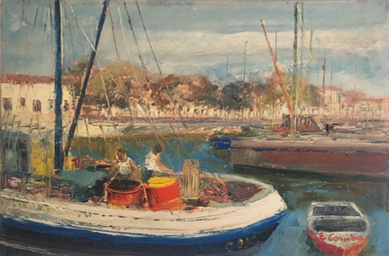 Emilio Comba - Canal Port in Fano