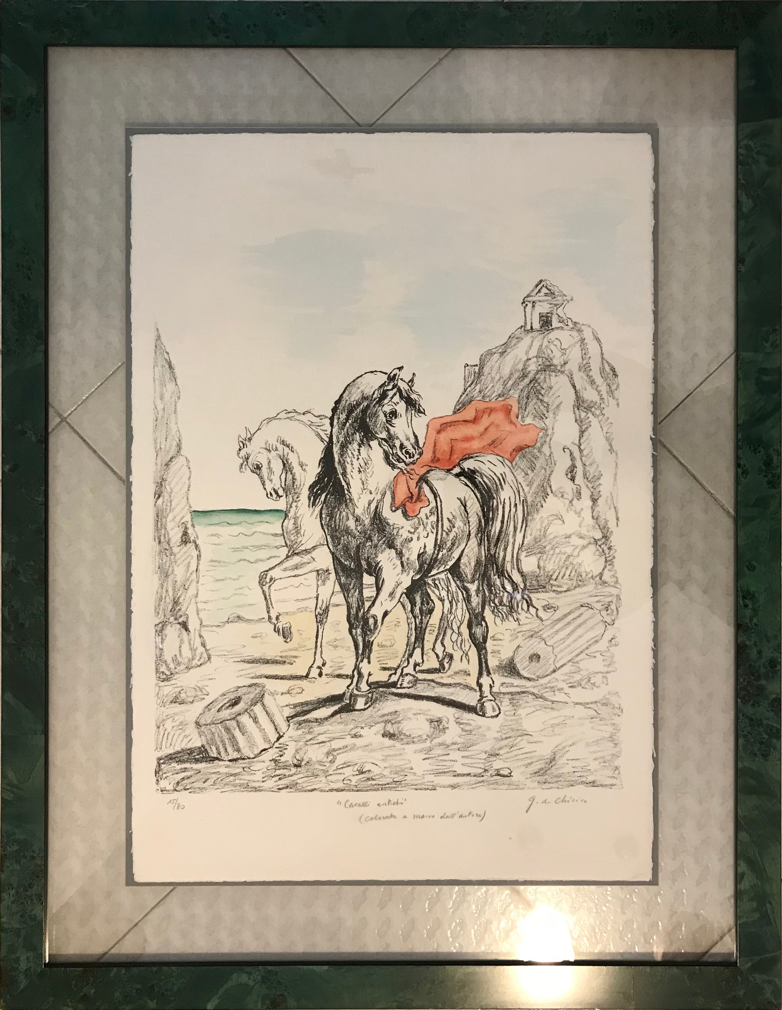 Giorgio de Chirico - Cavalli Antichi