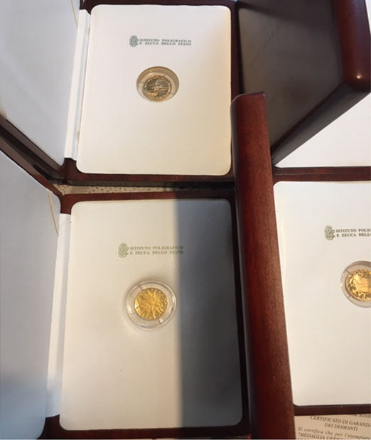 Medallas oficiales del año 2000 (5 medallas) - Ipzs