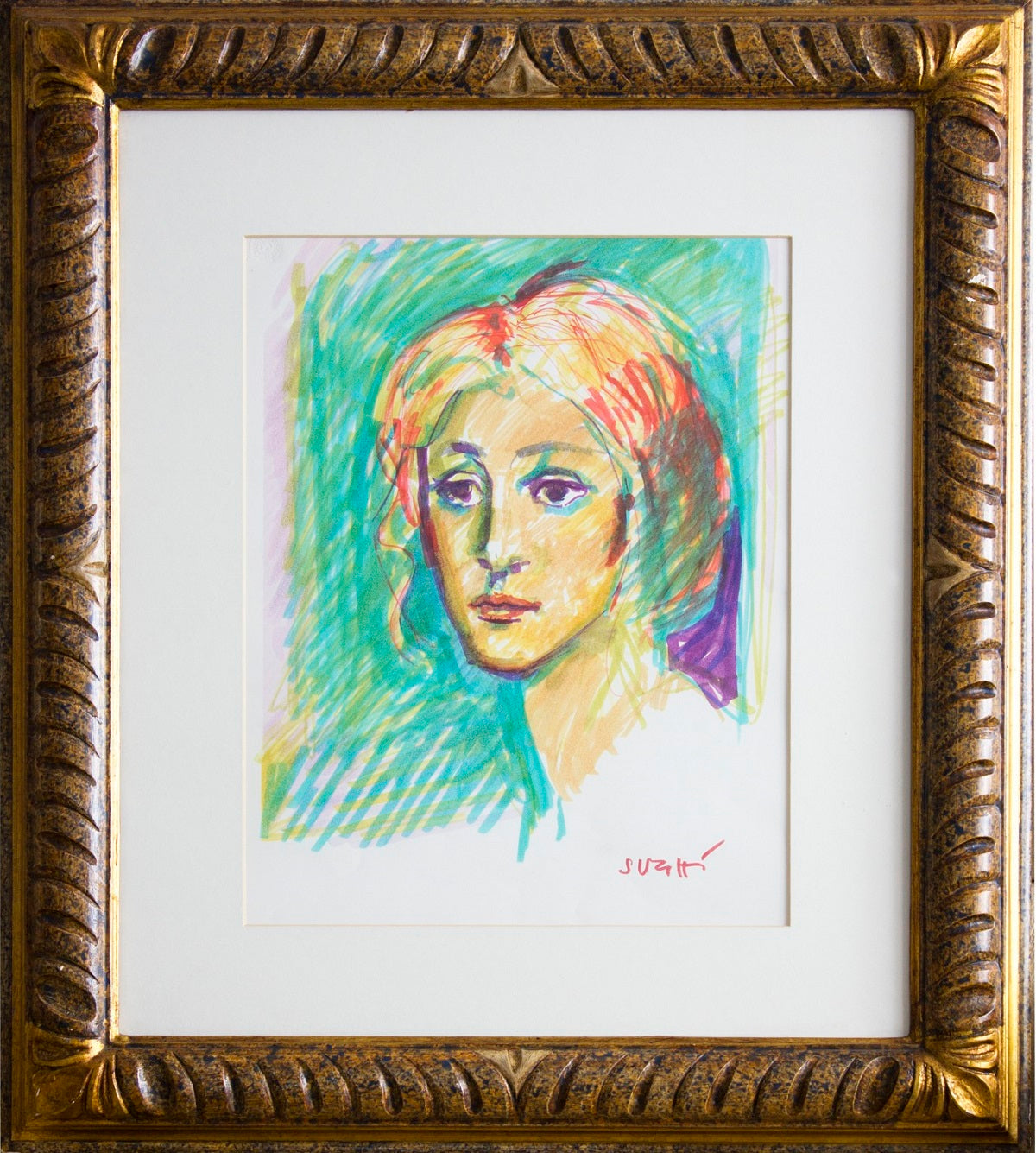 Alberto Sughi - Woman's Face