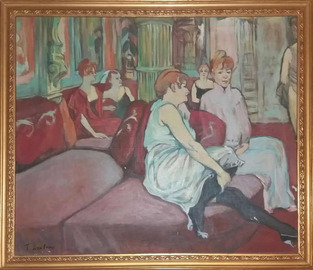 Doriano Scazzosi - At the Salon on Rue des Moulins