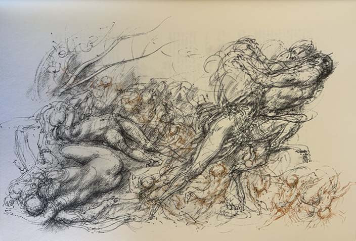 Aminta (favola boschereccia di Torquato Tasso con 18 disegni di Riccardo Tommasi Ferroni) - Stefano De Luca Editore