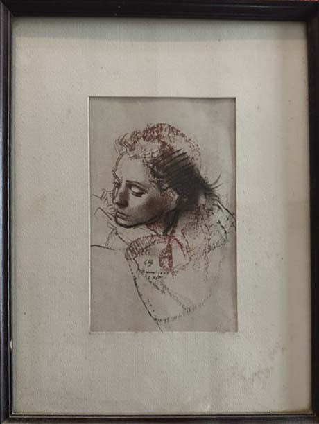 Figura, disegno di Pietro Annigoni