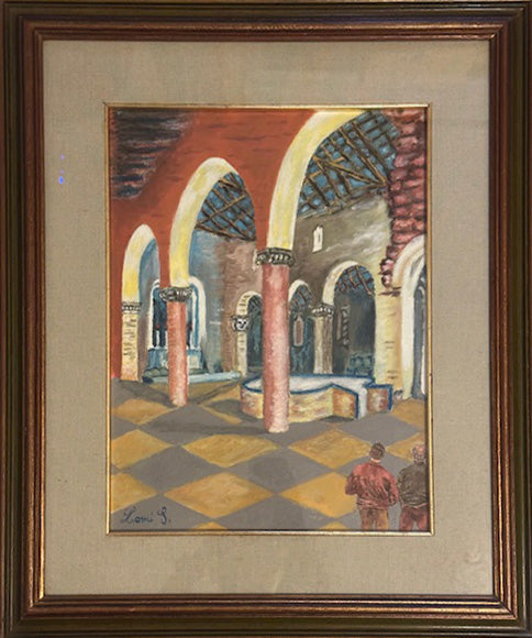 Silvio Lomi - Chiostro