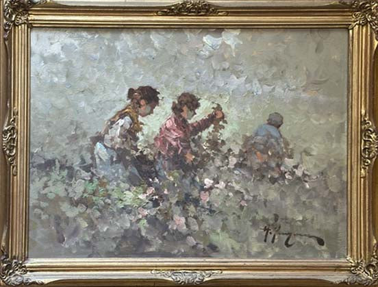 Figura – Olio su tela – A. Pecoraro