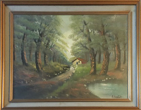 A. Santoro - Senza Titolo (Paesaggio)