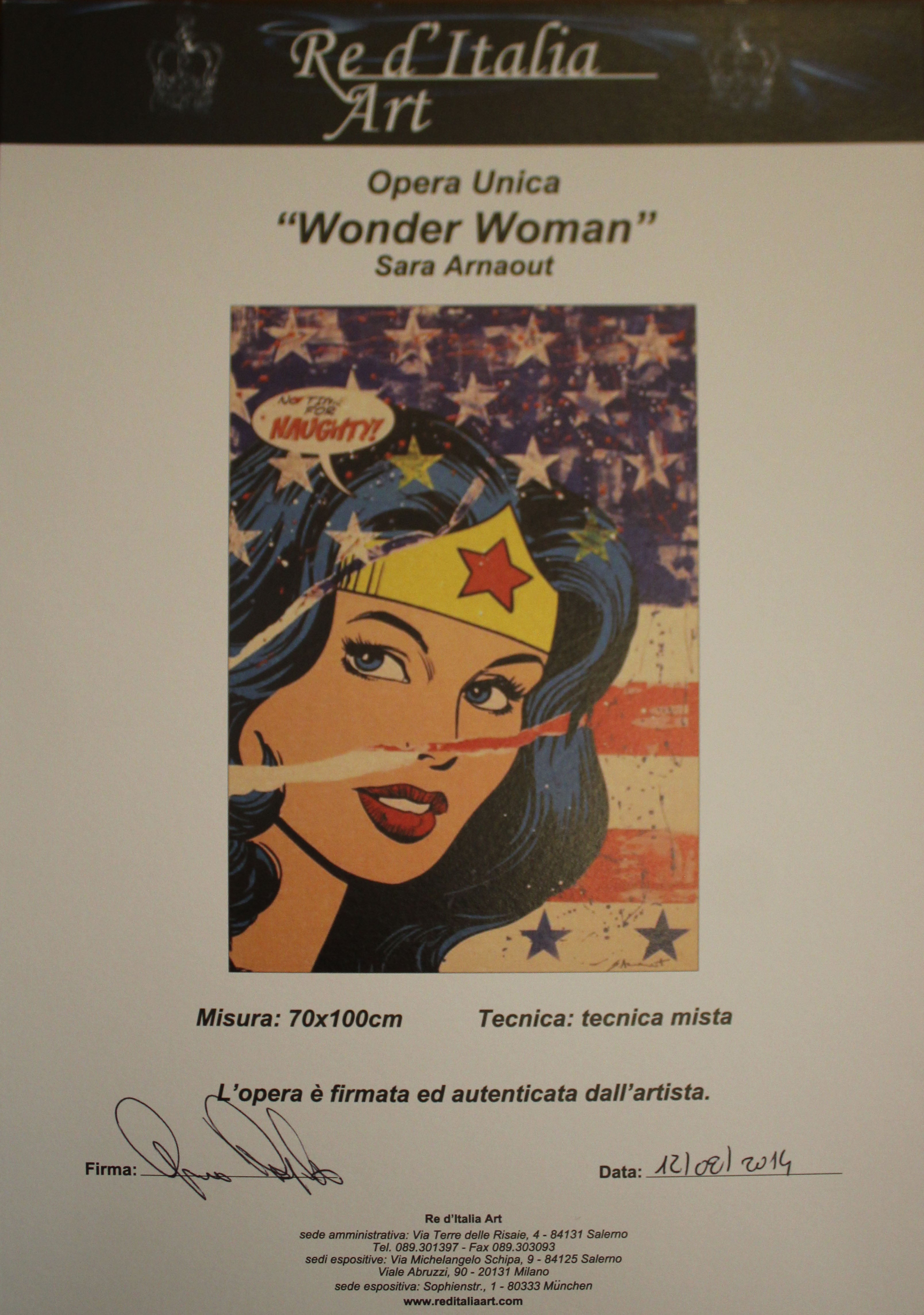 Sara Arnaout - Wonder Woman