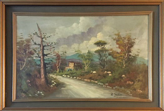A. Santoro - Senza Titolo (Paesaggio)
