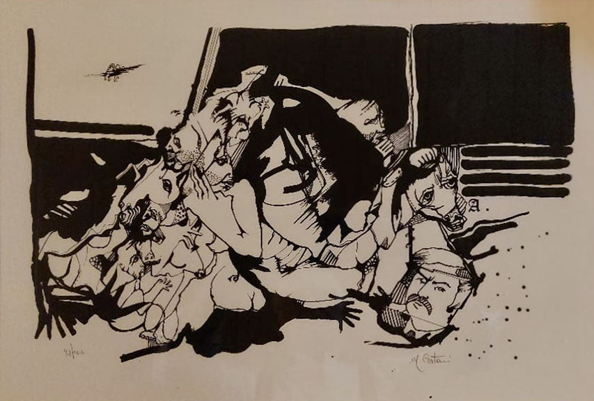 Mario Cestari - Composizione di volti e altre parti del corpo