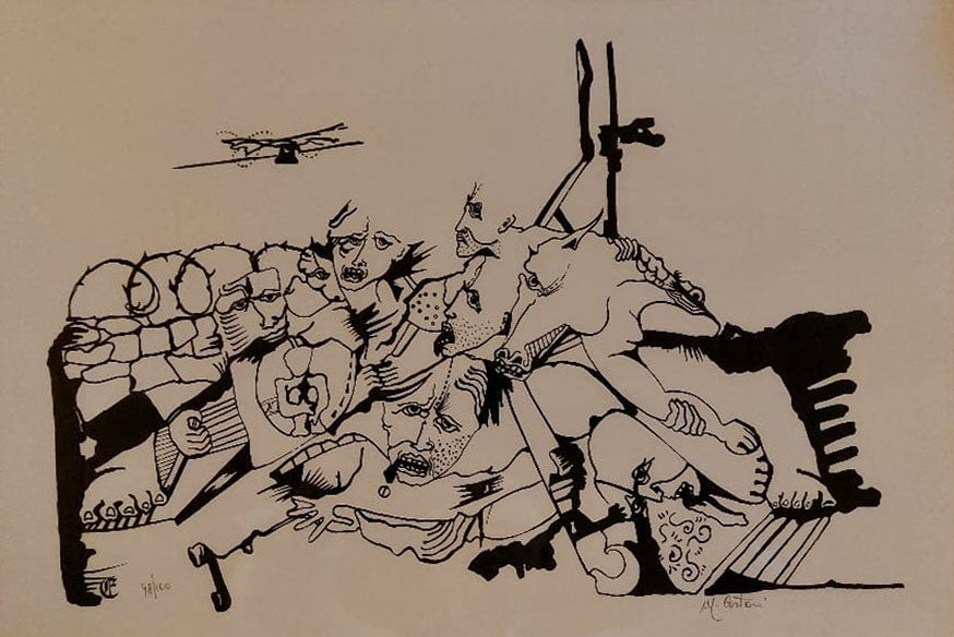 Mario Cestari - Composizione di volti e altre parti del corpo