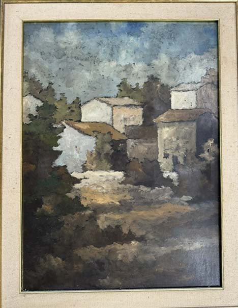 Paesaggio - Olio su tela - L. De Magistris