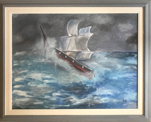 Ciro Improta - Velero en una gran tormenta