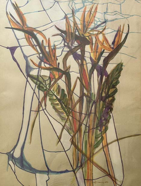 Sterlizie di Irene Giampietro, tecniche miste – fiori